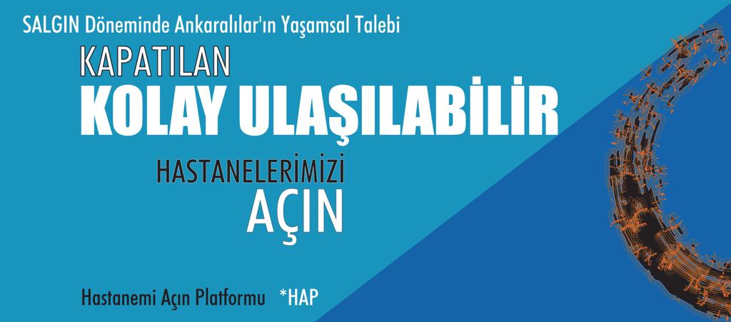 Ankaradishekim's tweet photo. #COVID19 salgınıyla mücadele sürecinde yetkililere çağrımızı yükseltiyor, 
geç olmadan, can kayıpları artmadan, 
Ankaralıların yaşamsal talebi olan, şehir merkezinde kapatılan hastanelerimizin acilen açılmasını istiyoruz. 
@drfahrettinkoca @saglikbakanligi
#HastanelerimiziAçın https://t.co/XImsk1LsZM