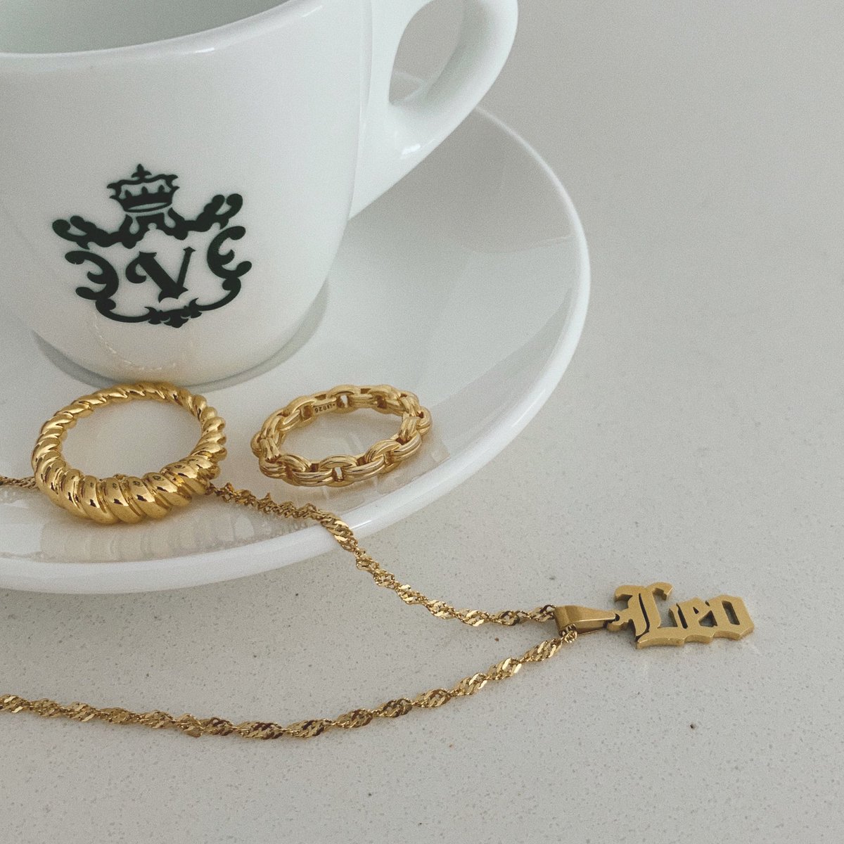 We love some dainty pieces✨         Head over to <a href="/xio_byylette/">Xio_byylette</a> with every zodiac piece purchase you’ll receive a Lights Label gratitude journal all throughout the month of April! Don’t miss out babes xx.