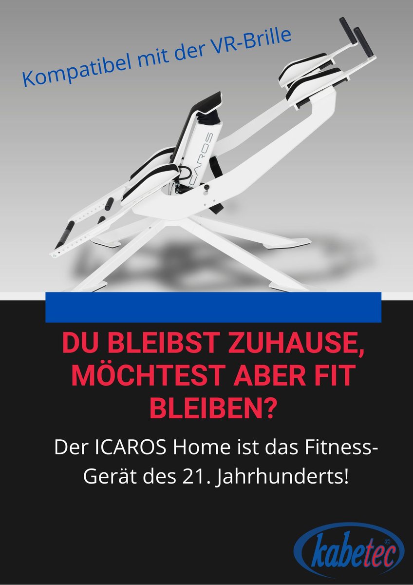 ModicapMr's tweet photo. Unser ICAROS Home ist auch für das Training zuhause bestens geeignet :)
Mehr dazu: https://t.co/WKmtRUsoMY

#zuhausebleiben #trotzdemfit #icaros #vr #virtualreality #vrbrille #fitnessfun #mr.modicap #kabetec #modicap #website #fitnessgerät #hometrainer #fitmitvr https://t.co/pDxqxu4ysz