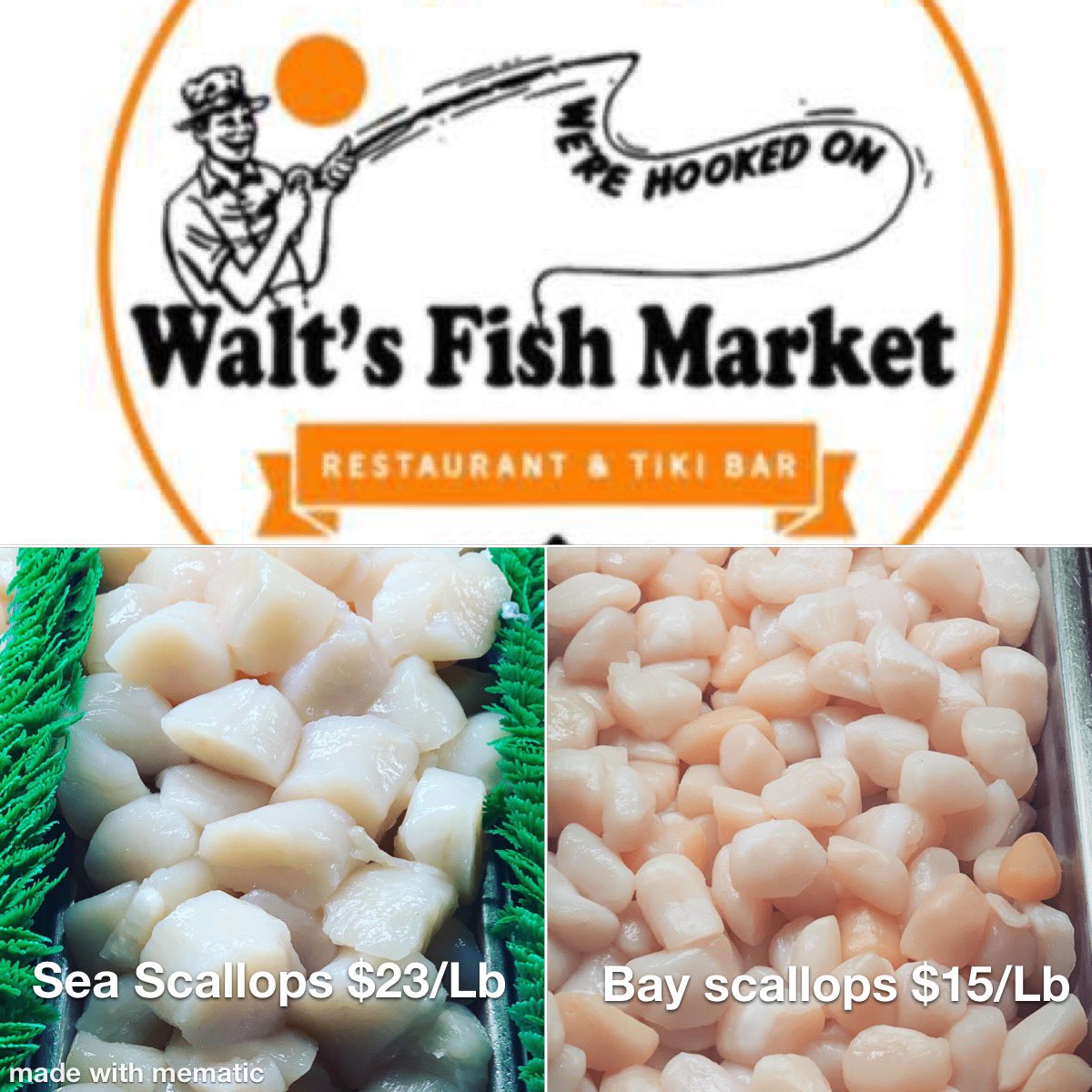waltsfishmarket's tweet photo. You don’t want to leave your car? Call us at 9419214605 to place your order and we will bring it outside to you... #freshseafood #seafood #seafoodlover #seafoodmarket #fishmarket #freshfishmarket #freshfish #sarasota #siestakey #curbsidepickup #weareopen #eatlocal #eatlocalfl https://t.co/Hzp2qwfG4w