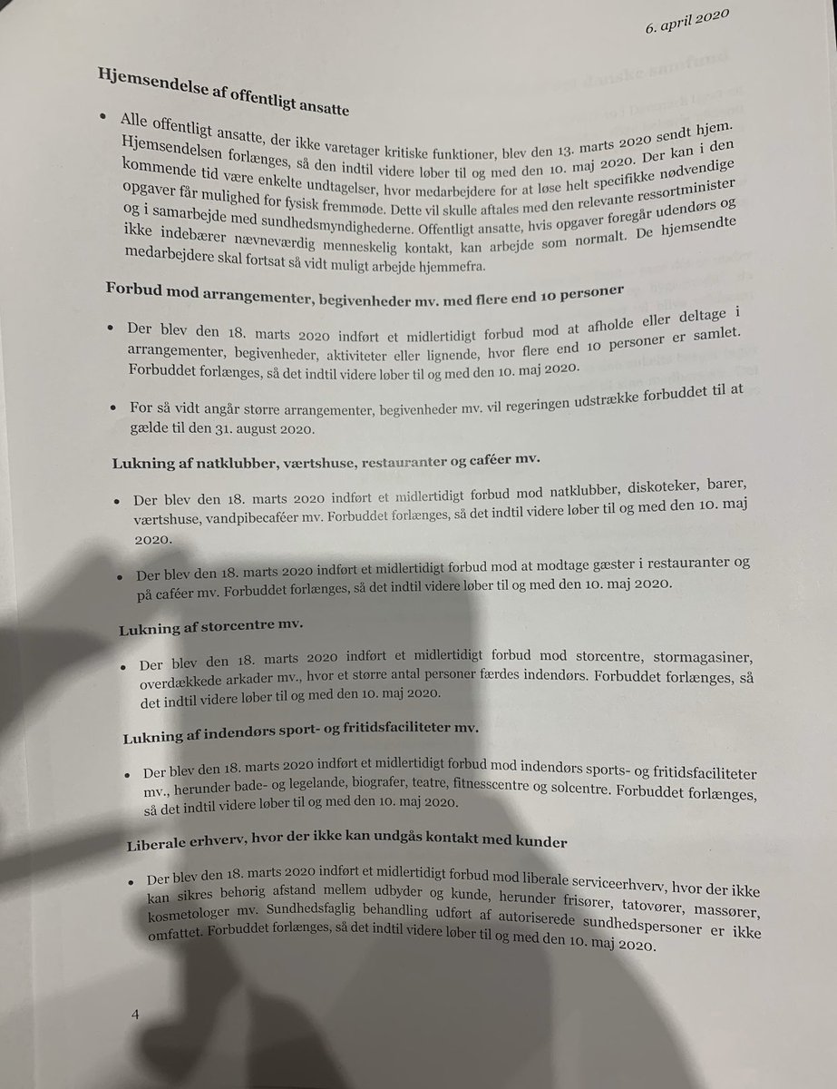 Dokumentation: Her er regeringens plan for første trin af genåbningen #dkpol #coronadk