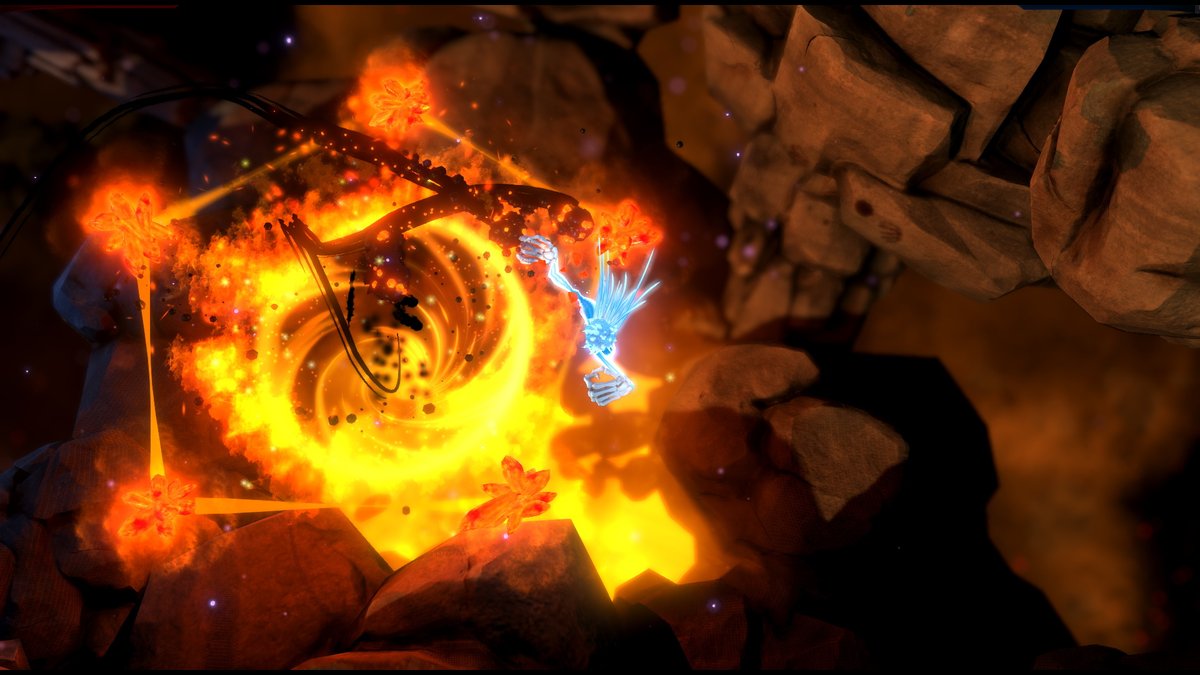 It seems Zox has stumbled upon some kind of fire vortex. I wonder what it's purpose... 

#arktrum #indiedev #indiegames #unity #IndieGameDev #indiegame #gamedev #IndieDevWorldOrder #Indie