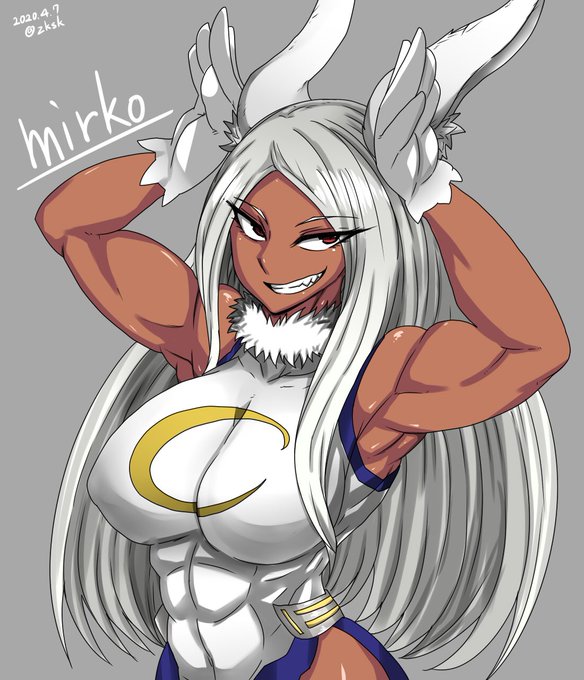 #MyHeroAcadamia  #miruko  #mirko
ヒロアカのミルコ
なんで今まで描かなかったのかって
レベルで好きなキャラです 