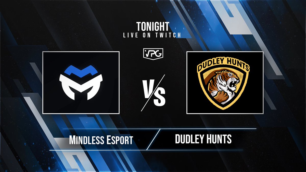 MindlessesportC's tweet photo. Tonight’s fixtures💙
🏆@VPG_Germany 3A
🆚Generation X
⏰9pm CET

🏆@OfficialVPG League 1 South
🆚@DudleyHunts 
⏰10pm CET

GL to our opponents💙
#mindless https://t.co/0wh8mFHaVt