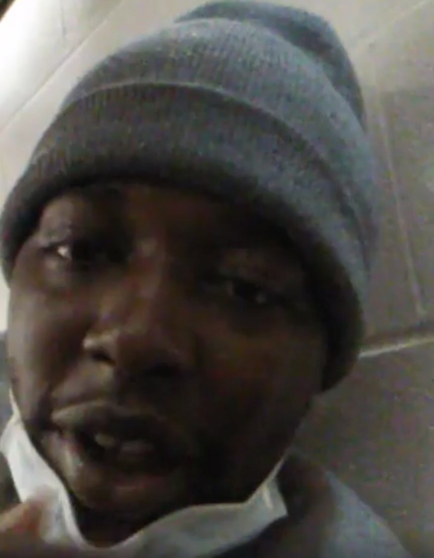 In his video, Aaron pleads for early release: “This is for prison reform. Don’t let nobody else fucking die like this.”Read more and watch the full video  @vicenews… https://www.vice.com/en_us/article/z3b9qj/prisoner-uses-smuggled-cellphone-to-beg-for-help-with-coronavirus-on-facebook-live