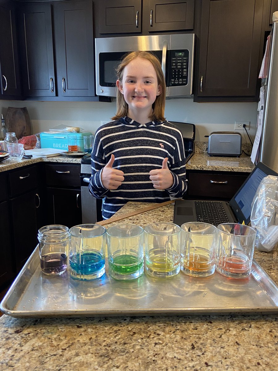 Science at home!  Thanks <a href="/AHSD25Thomas/">Thomas Middle School</a> @RussCrittenden