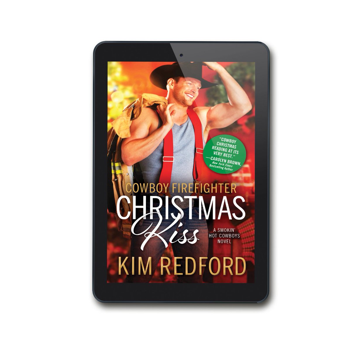 SourcebooksCasa's tweet photo. Cowboy Firefighter Christmas Kiss by @kim_redford 

🎁 Yep, cowboy firefighters
🎁 Small town romance

B&amp;N: https://t.co/QYfa5iR42L https://t.co/LwZg513rO5