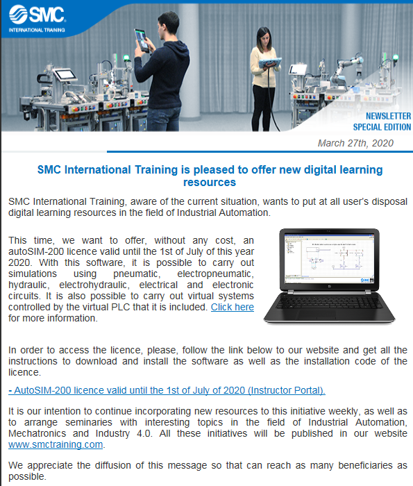 SMC International Training Group offers a supplement for your manufacturing curriculum at no cost. 
Link: s3-us-west-2.amazonaws.com/smciketek/NEWS…