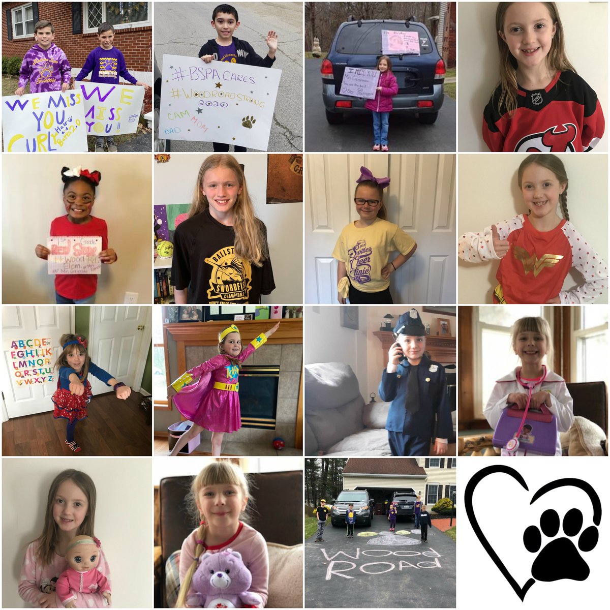 Here are some of the photos from our Virtual Spirit Week! You all did an awesome job! ☀️🌈💞 #BSPACARES #BSCSD