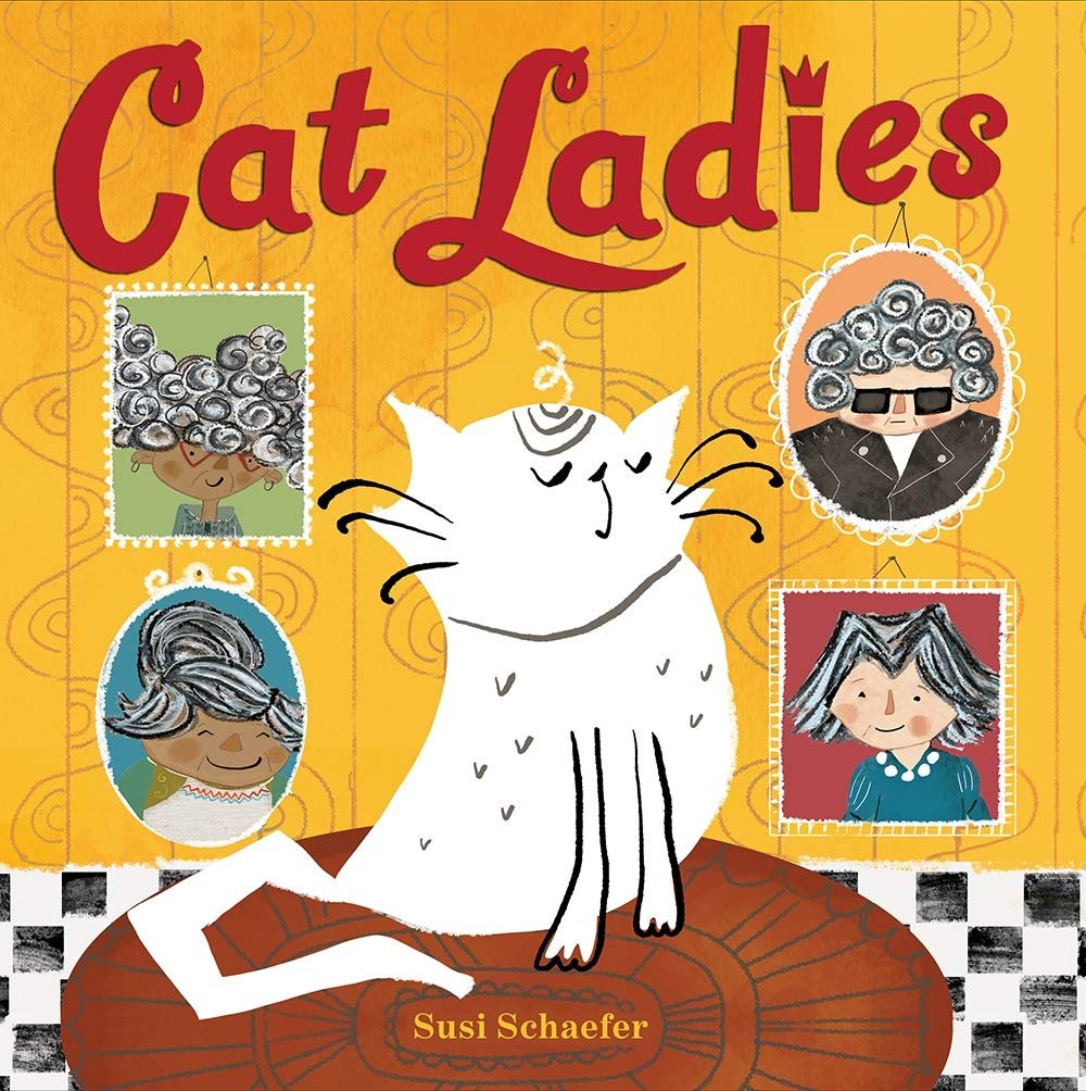 For  #IndieBookstorePreorderWeek, I recommend preordering CAT LADIES by  @susischaeferart from  @PorterSqBooks in Cambridge, MARelease Date: 4/7/20Publisher:  @abramskids