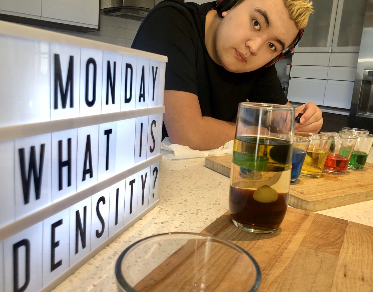 ProjectAutism's tweet photo. What is density? This was the question we asked during our virtual iCAN class today with Aiden Lee. (Fun discovering with friends) #MondayMotivation #Online https://t.co/prJv6sqeks