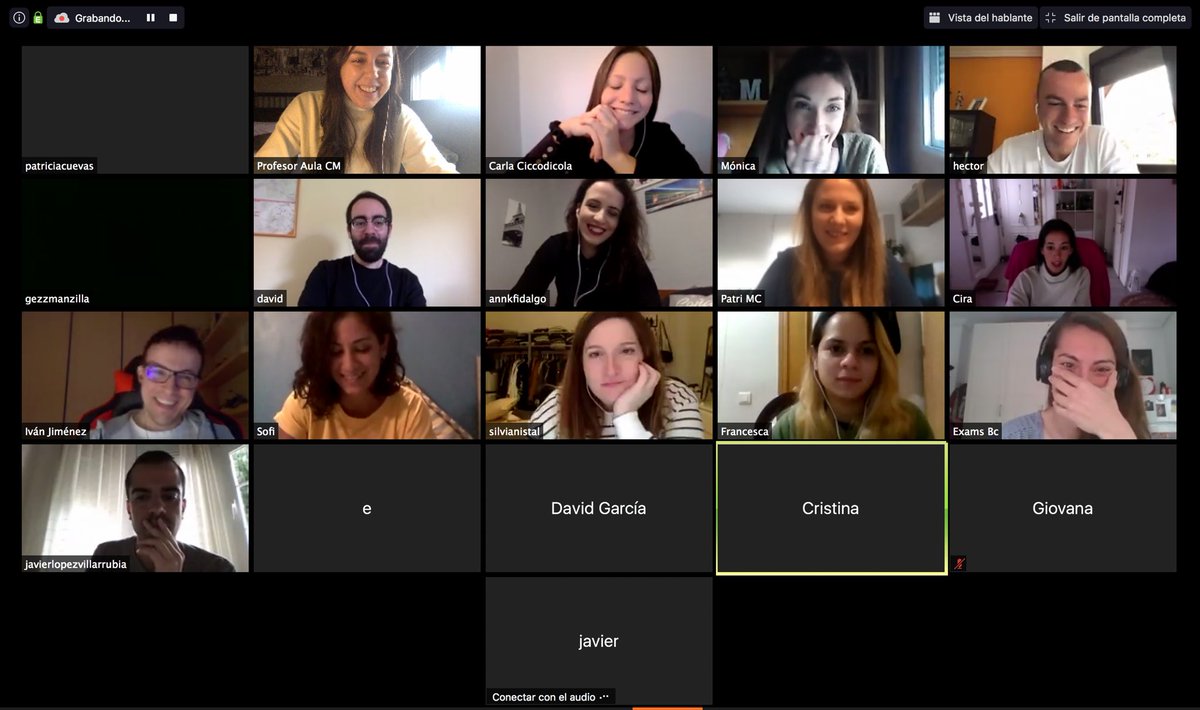 Letigrijo's tweet photo. Empecé con ellos de forma presencial y cerramos esta aventura online. Hoy me han presentado su proyecto que crean durante el curso de #communitymanager, su agencia digital @wabisabidigital Son un equipazo llenos de energía. Muy orgullosa de ellos. ¡Gracias por todo! 🤩@aulaCM https://t.co/7hJEW0YFRi