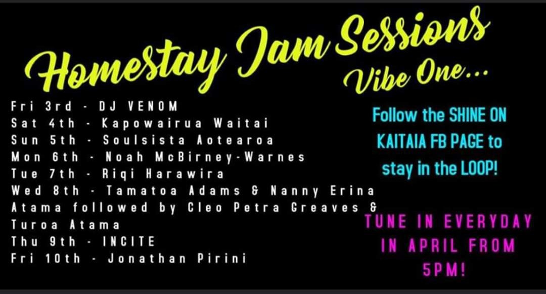 riqi_harawira's tweet image. Morena e te whanau.
#CreativeNātive going live today at 5 🎸🎶
Shout out to SHINE on Kaitaia and Micah Tawhara for the invite. @RiqharawiraFacebook