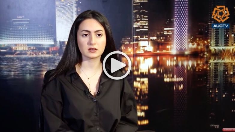 AUCJRMC's tweet photo. Communication and Media Arts senior, @HaidyNabawy, talks to @AUC_TV about her online learning experience https://t.co/cNycgTy5Bw @GAPP_AUC #AUCtogether @AUC #JRMCsuccess https://t.co/kXydxfvRYd