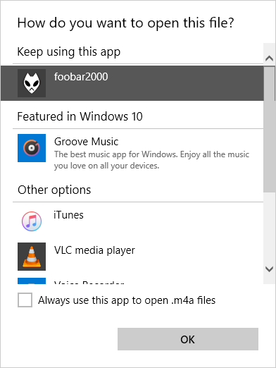 m4xton's tweet photo. Hey @Windows how do I disable these ads? This happens every time I try to open an audio file from a Search result even if I check the box at the bottom. https://t.co/Yi9gAGyhLz