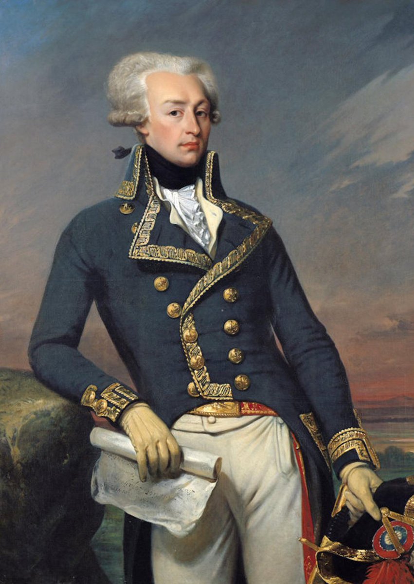 Marquis de Lafayette (below) wrote Hamilton on Oct. 8th from Albany: "With all the warmth of my long and tender friendship I Congratulate You Upon the Birth of Your daughter, and Beg leave to present Mrs Hamilton With my most Affectionate Respects.”