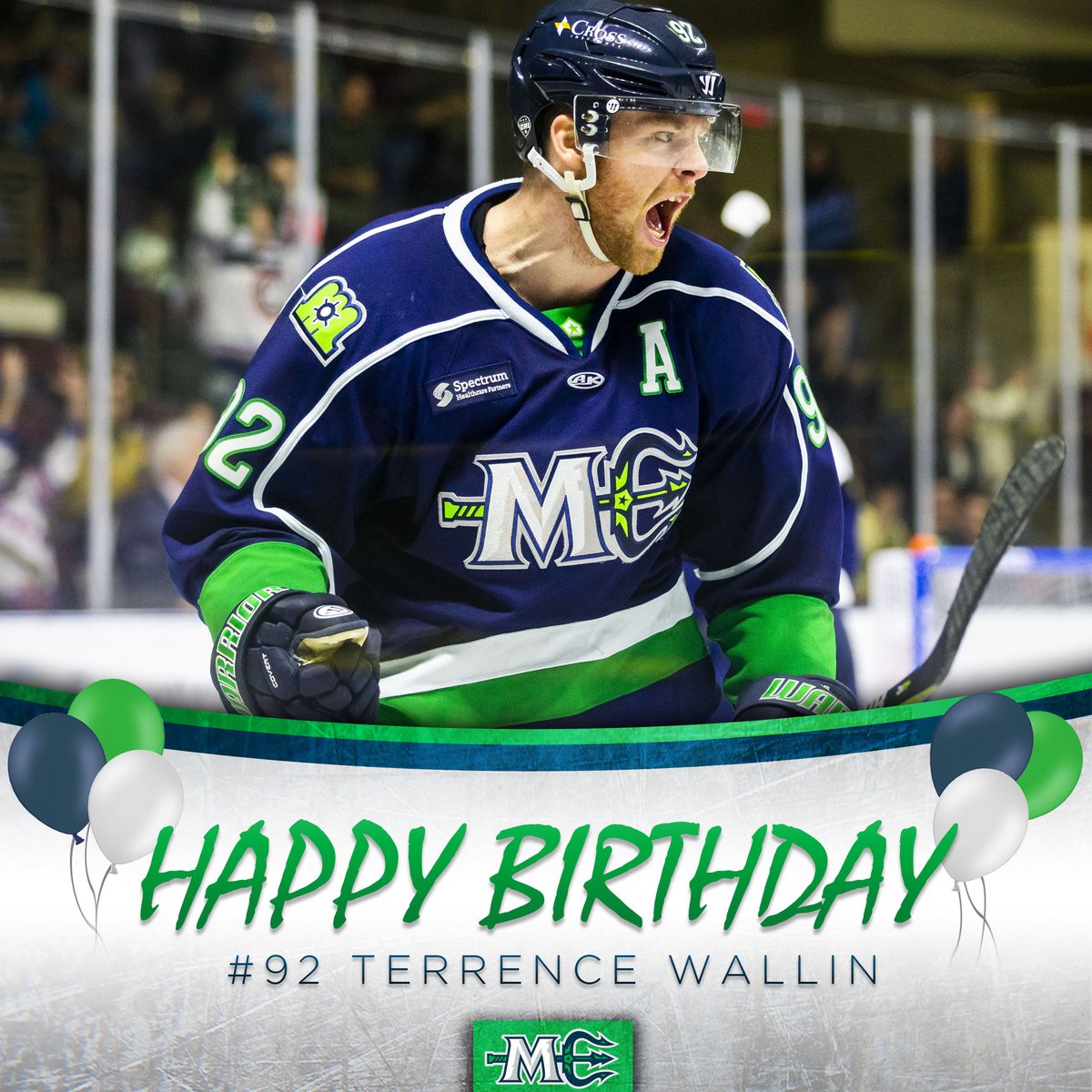 MarinersOfMaine's tweet photo. Happy Birthday to Alternate Captain, @TWallin_10!
#MakeWaves🌊 #MakeCake🎂 https://t.co/HlsM24mq1A