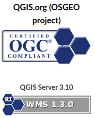 RegisHaubourg's tweet photo. just like QGIS 
3.4,  #QGIS 3.10 LTR is now certified as a compliant reference implementation for WMS 1.3 by @opengeospatial

https://t.co/tc2hOMmHtD

More work can be done against the other web services, please contact @qgis if you can sponsor or help ! https://t.co/qVHc71k7sy