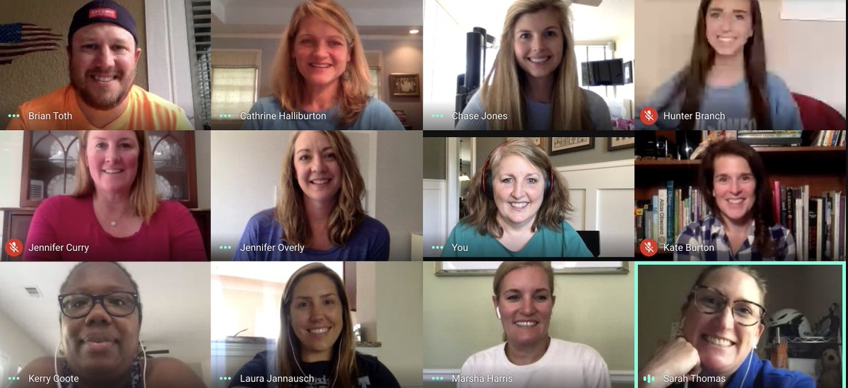 #TrinityLearns 4th Grade Team meets to debrief class meetings and small group sessions on mentor sentences. Sharing success and strategies. #ThankYouTeachers