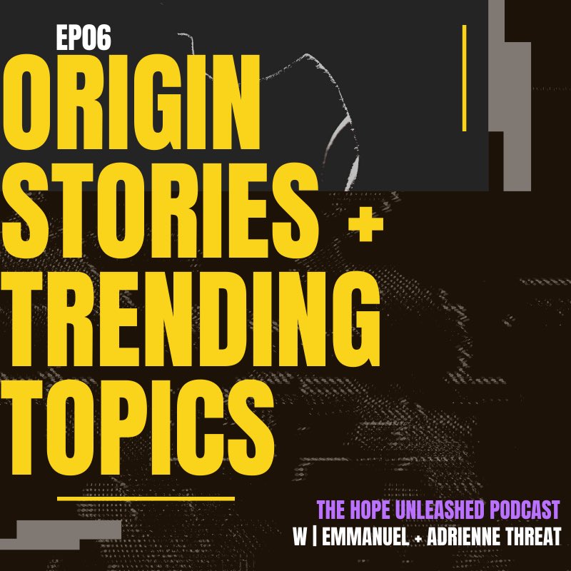 YoAdrienneCLT's tweet photo. 🚨New episode alert🚨 #HopeUnleashed #Podcast is available. We started a new series called “Origin Stories” & @hopevibesclt is first up. While you are quarantined at home go to https://t.co/CRkxd0PlGn & press play! Let us know what you think. #MondayMood https://t.co/gYVTSRwLLj