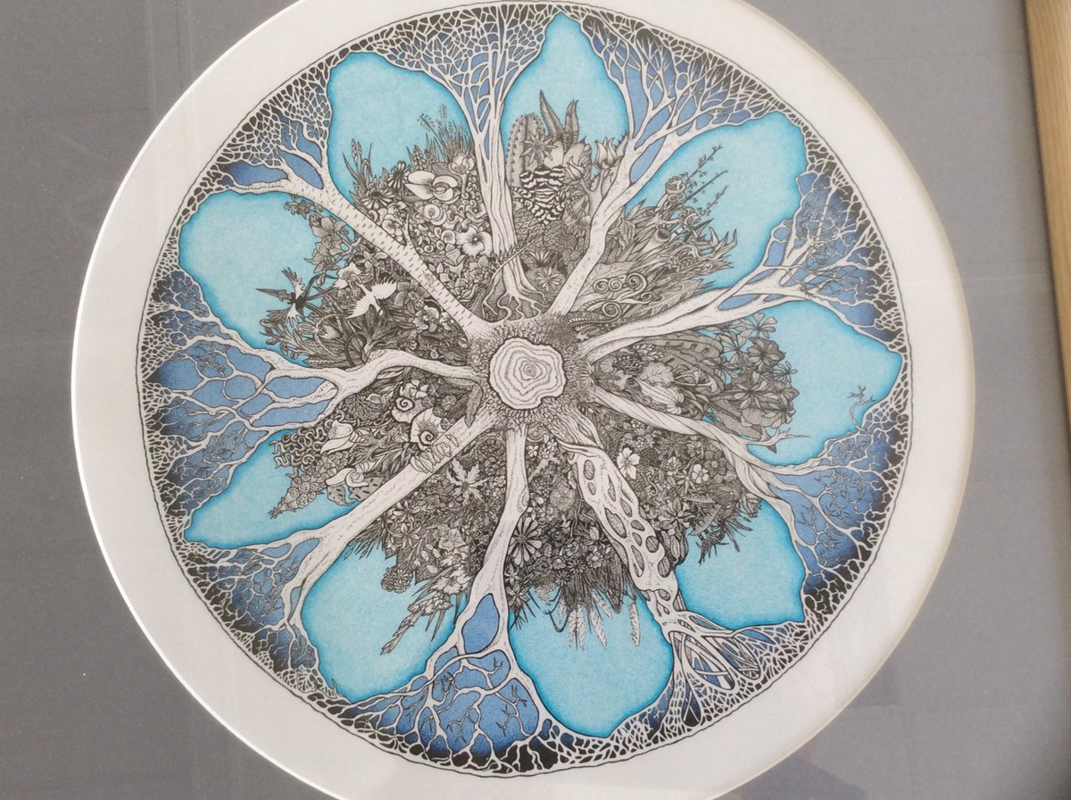 ArtismAfloat's tweet photo. As the annual show has been delayed we will showcase the work of the artists who will be taking  part when we can reopen. First is the detailed work of Kim Vincent who lives in Aberffraw . Stay safe and in these strange times and remember BE KIND https://t.co/2SJwsq7232