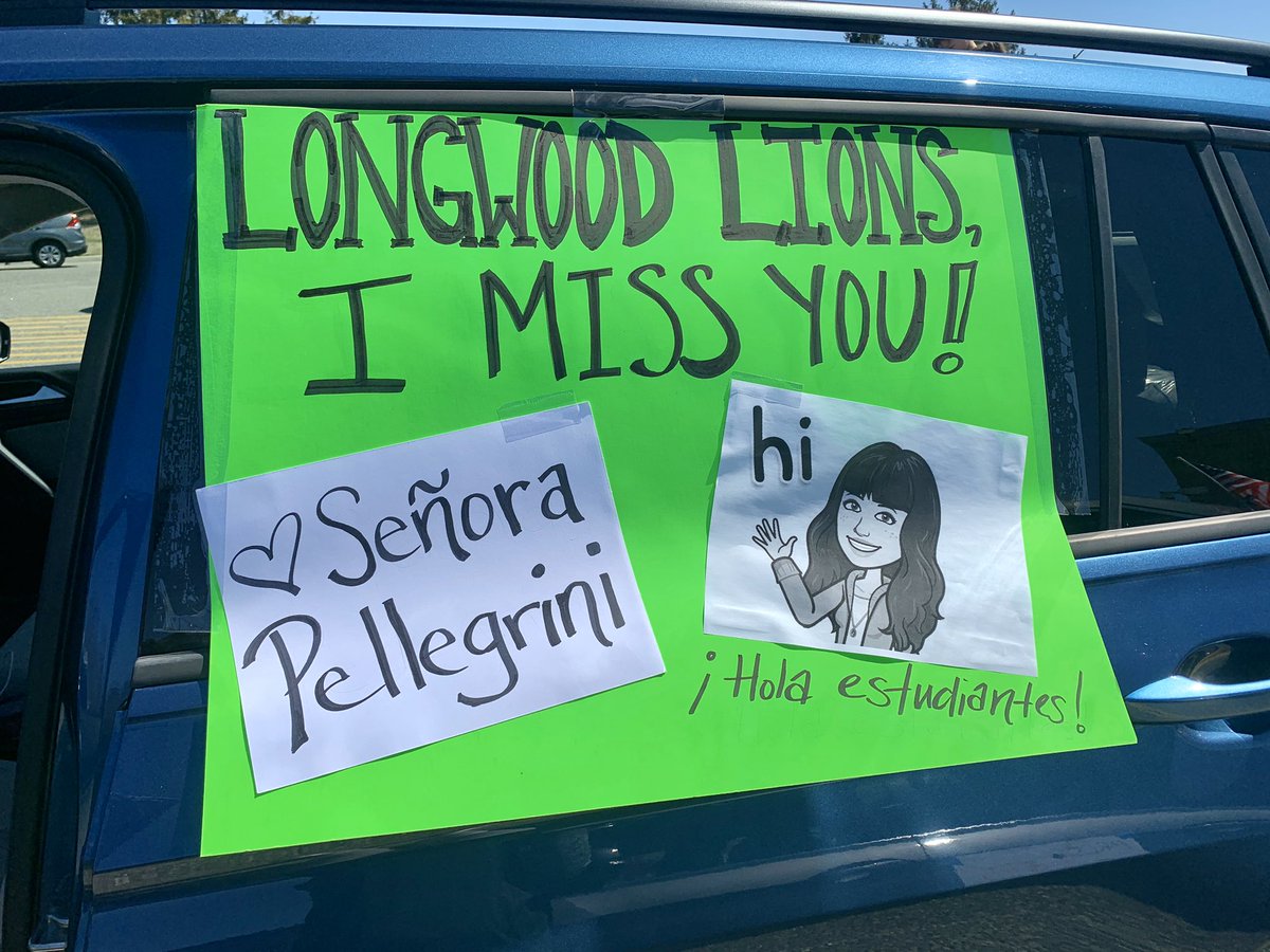 Roll pride drive! #longwoodstrong