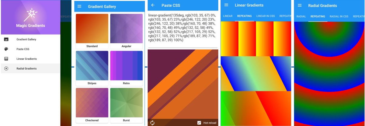 Magic Gradients Xamarin là một thư viện gradient mạnh mẽ và đầy tiềm năng, giúp cho việc tạo hiệu ứng gradient trên ứng dụng Xamarin của bạn trở nên dễ dàng hơn bao giờ hết. Hãy xem hình ảnh liên quan đến Magic Gradients Xamarin để tìm hiểu thêm về bộ thư viện này.