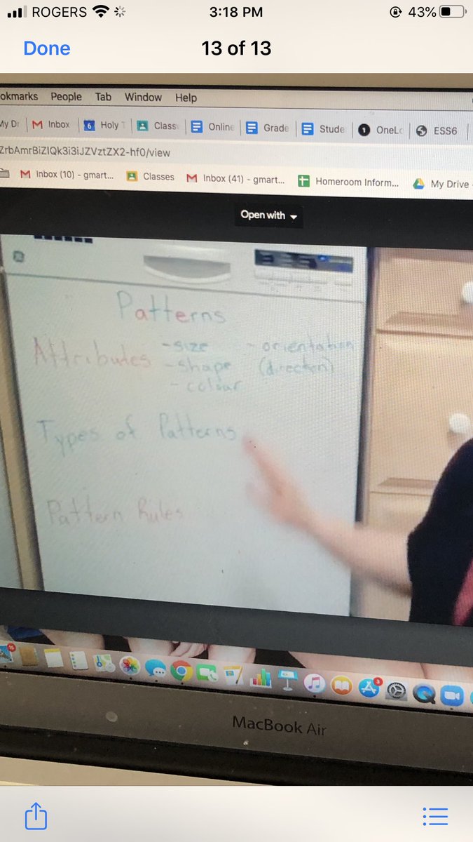 My son’s Grade 4 math teacher is using her DISHWASHER as a whiteboard. That. Is. Awesome. ❤️#appreciateteachers