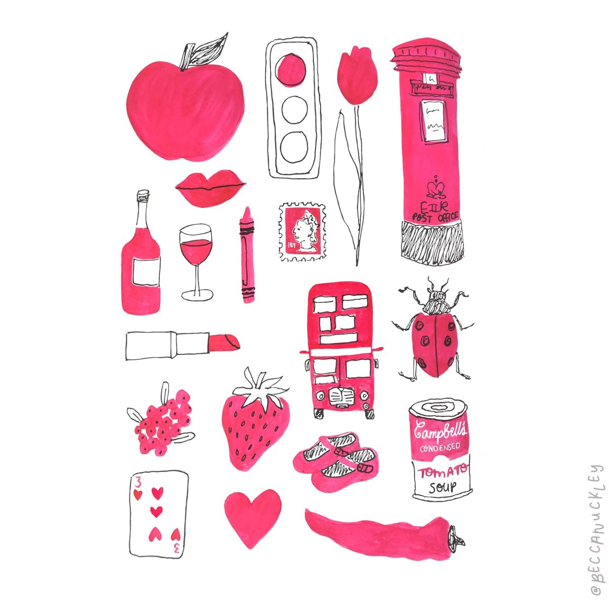 Random red stuff to join in with #iamallcolour on Insta.