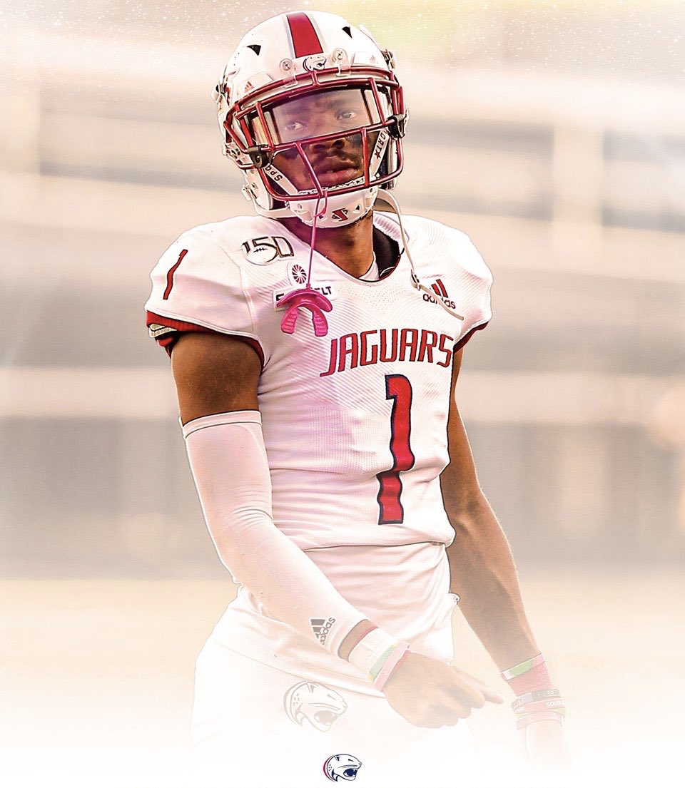 yvngshinerog's tweet photo. Truly Blessed and Honored to receive a ⭕️ffer from the University Of South Alabama !!🖤💯 #AG2G🙏🏽 @USAcoachstewart @coachkitchens42 @USAFBRecruits @HsAlabama @pme7v7 https://t.co/ez7Q6j2TL4