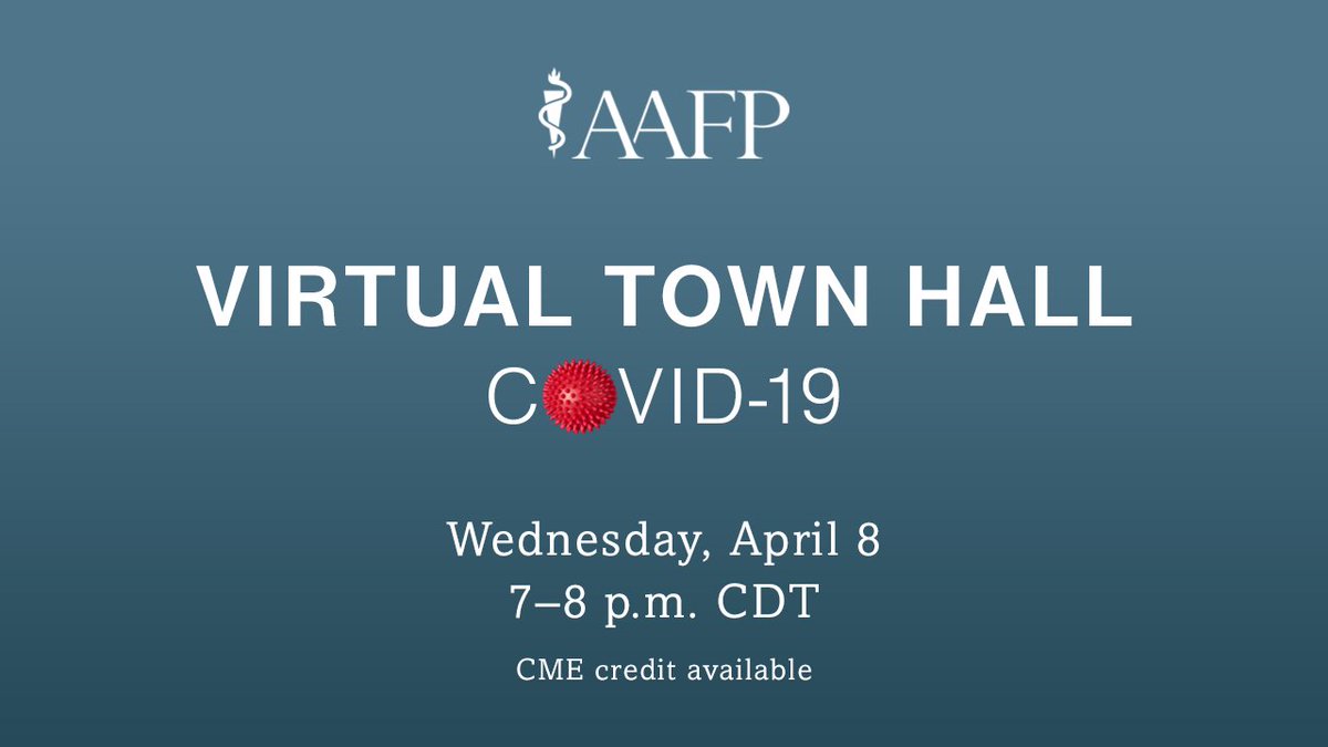 AAFP (@aafp) on Twitter photo Dr. Marc Price will join @juliekwoodmd and <a href="/leroy_gary/">Gary L. LeRoy, M.D., FAAFP</a> for our Wed. #COVID19 Virtual Town Hall to share how he and his practice are managing through the pandemic as his community faces a significant number of diagnosed cases. #CME credit available. <a href="/Bald_and_Proud/">Marc Price, DO</a> Dr. Marc Price will join @juliekwoodmd and <a href="/leroy_gary/">Gary L. LeRoy, M.D., FAAFP</a> for our Wed. #COVID19 Virtual Town Hall to share how he and his practice are managing through the pandemic as his community faces a significant number of diagnosed cases. #CME credit available. <a href="/Bald_and_Proud/">Marc Price, DO</a>