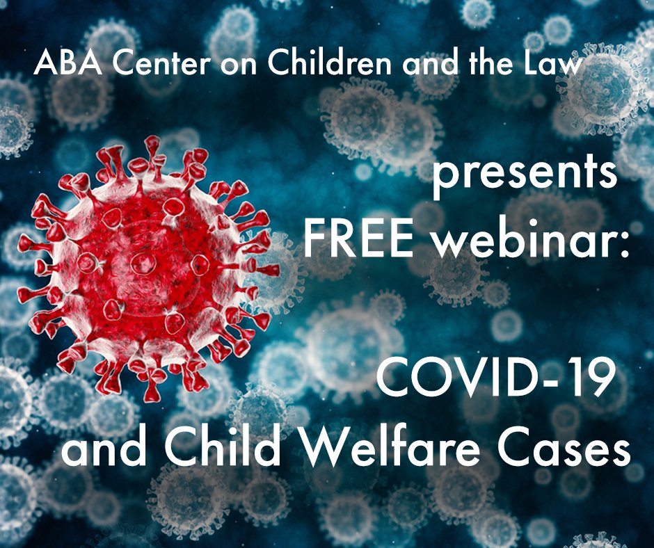 CIPNebraska's tweet photo. Webinar: COVID-19 and Child Welfare Cases - https://t.co/lp0LvfKmrw https://t.co/zx5PTEf7hp
