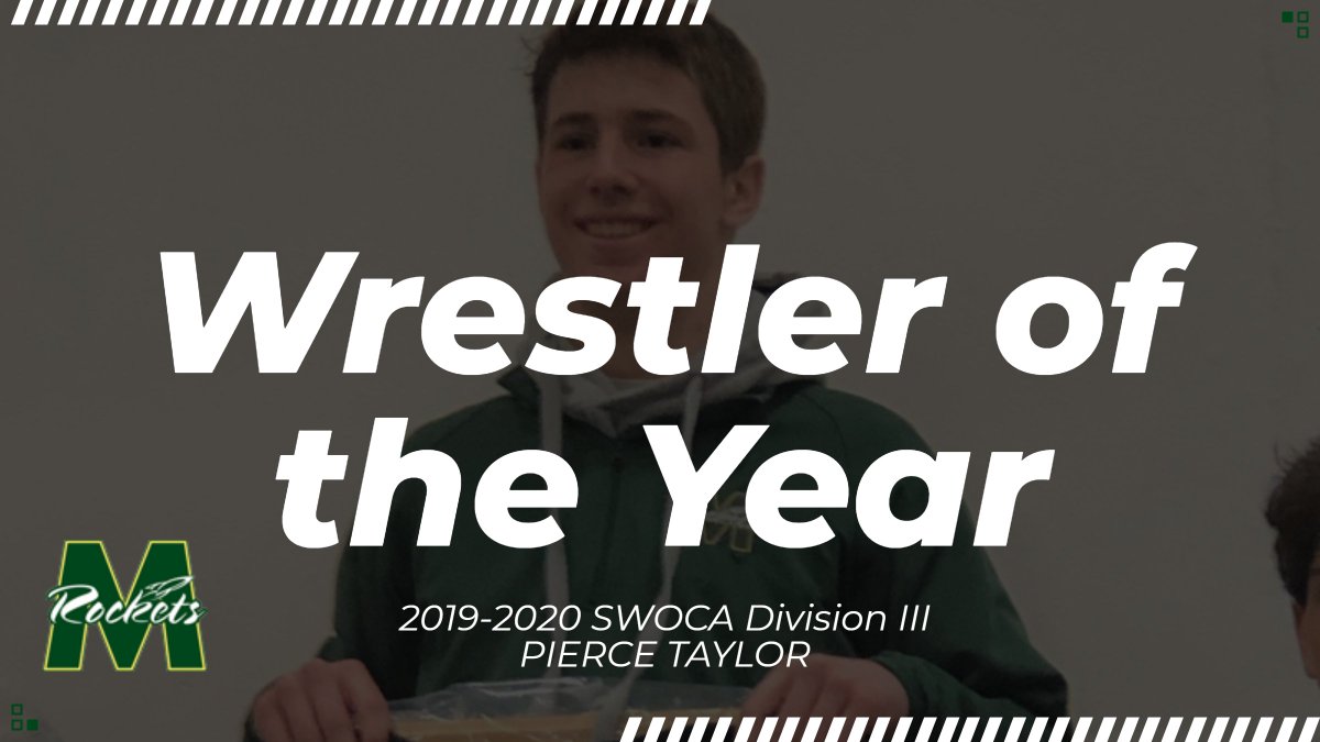 McNAthletics's tweet photo. Congratulations to PIERCE TAYLOR on being named Division III Wrestler of the Year!! Great job Pierce! #GoRockets #LetsGoGreen @WrestlingRocket @McNicholasHS @piercetaylor144 https://t.co/vlXXXQzfPG