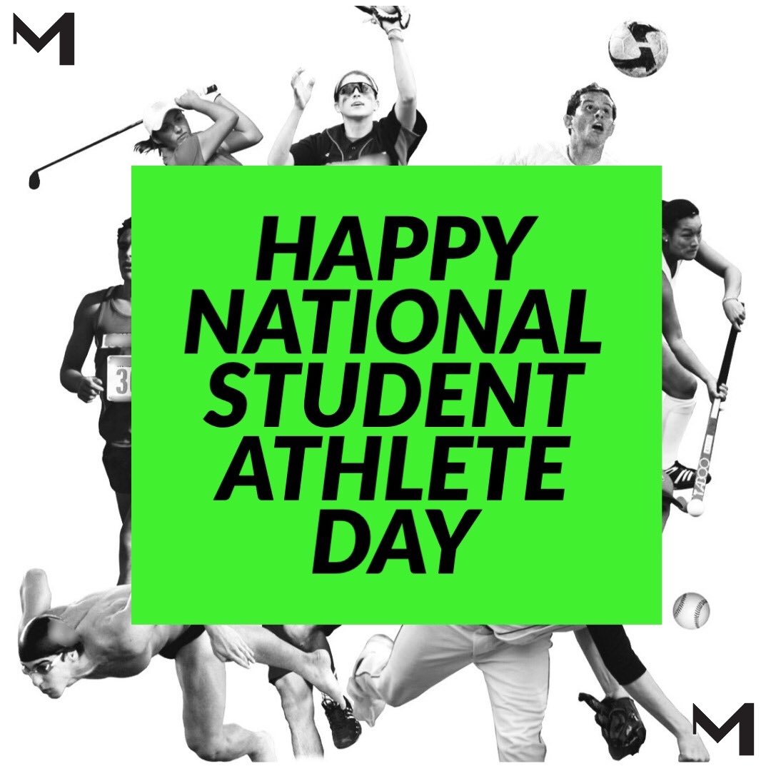 TheMethodSports's tweet photo. What a privilege it is to be a student-athlete! Today is YOUR day! Tweet at us and tell us what your favorite part of being a student athlete is! Past/Present Athletes! #methodtrained #mymethodmyresults #methodathlete https://t.co/h0ioVuebsy