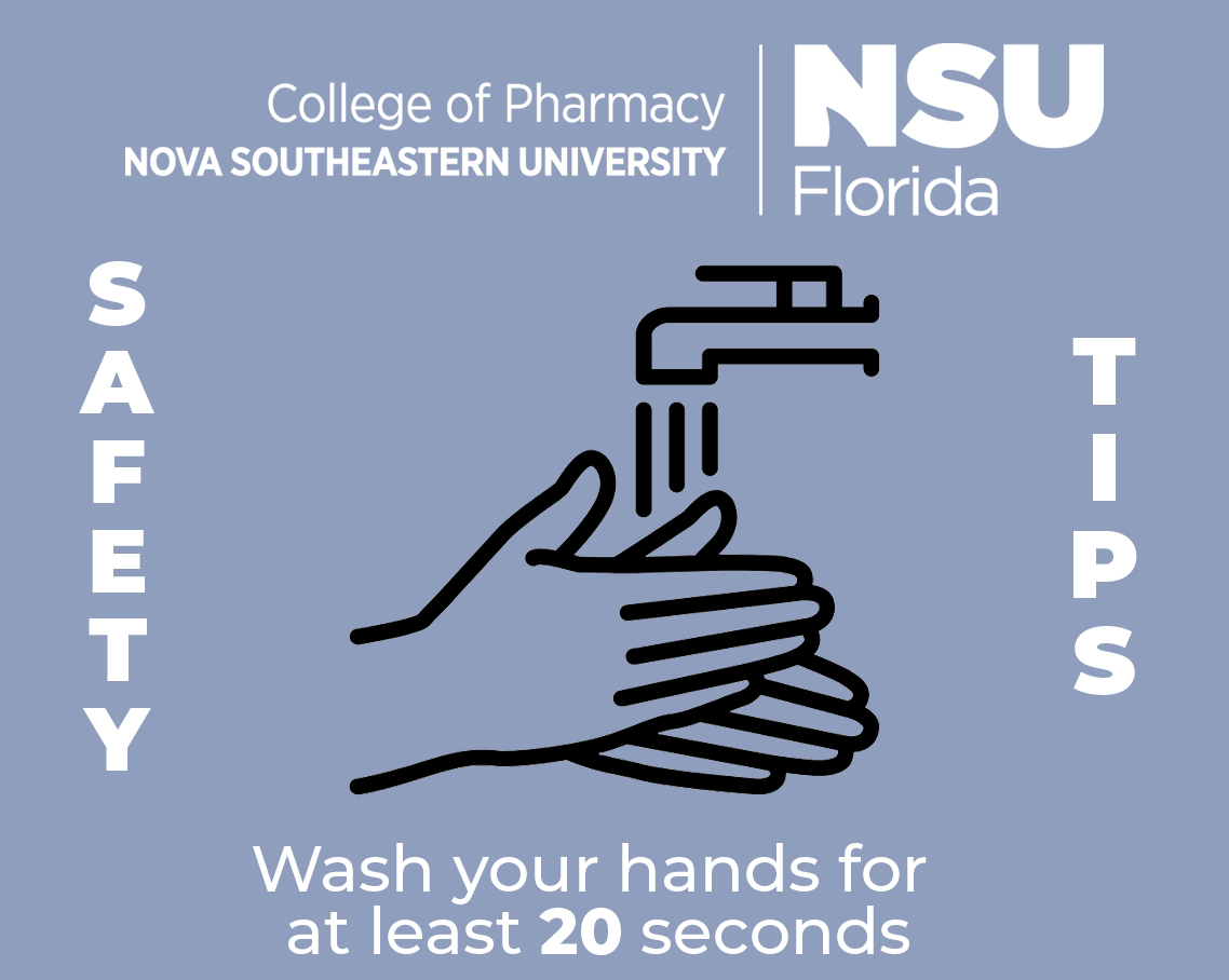 NSUPharmacy's tweet photo. Happy Monday!  We can all be heroes and do our part to keep everyone safe.  Here's today's #TipoftheDay https://t.co/YeWCjsFX9s