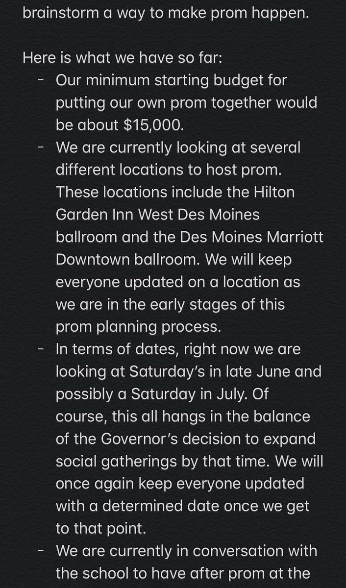DragonNation1's tweet photo. UPDATE ON PROM #STAYTUNED 💜💛 https://t.co/D9AbW40UBj