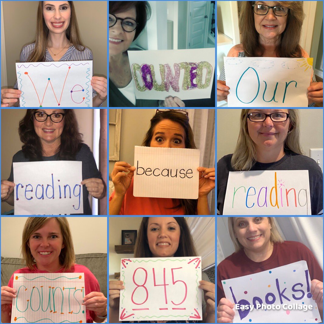 LPaigeGivens's tweet photo. HPS #kindergarten read 845 books last week! We know that the number of books read is not what matters. What matters is that our kids interacted with text 845x! That counts. We counted our reading because reading counts. We are so proud of you. #haydenprimary #blountcountyschools https://t.co/7pFnN0yCHs