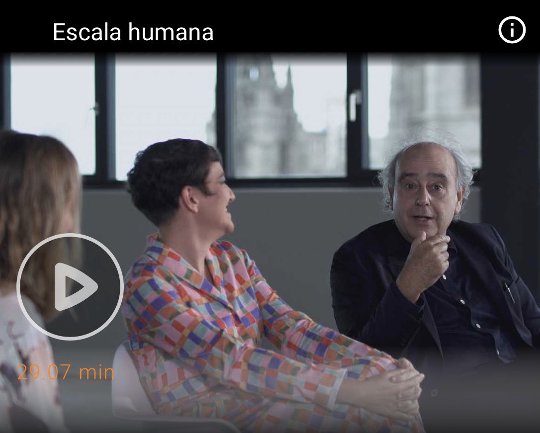 assumpciopuig's tweet photo. Felicitats @jaumecleries @jaumepratarq @nuria_moliner per la 2ona temporada de #EscalahumanaTV, i pel programa d’avui on hem disfrutat de la conversa entre grans arquitectes @i_chinchilla i @mateoarq. Molt bona feina, idees i reflexions #Arquitectura #materialitat #oficis https://t.co/VVb20XQmF7