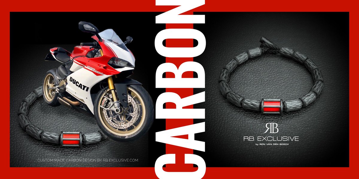 RONvandenBOSCH_'s tweet photo. Custom Made Carbon Armbanden.
.

https://t.co/kBzytU7HHp

Handgemaakte carbon armbanden uit eigen atelier.

 #carbon #design #ducati #ducatiinsta #ducatifans #sieraden #schmuck #gioielli #carbonio #rennrad #wielrennen #cycling #f1 #rbexclusive #motorcycle #armband #bikelovers https://t.co/XEJ4KV1F0y
