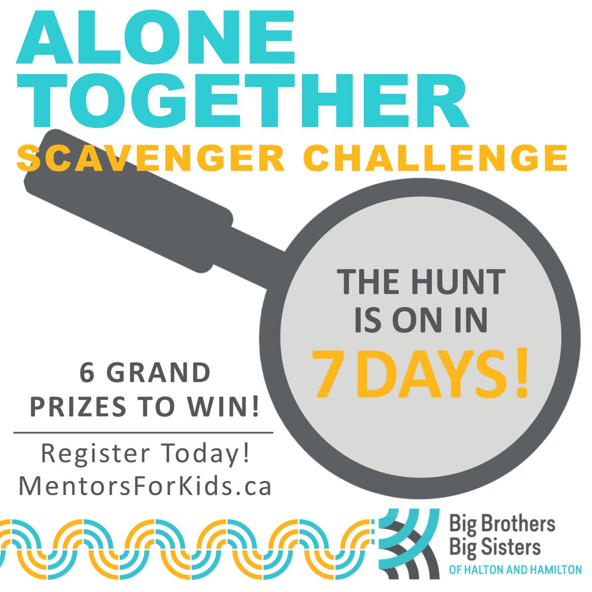 WILL YOU ACCEPT THE CHALLENGE??! Get out, get active, have some social distancing fun … and you can win one of six grand prizes too!! Scavenger Challenge registration is open now through Sunday April 12. More info here: canadahelps.org/en/charities/b…