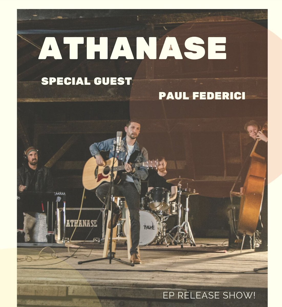 Originally scheduled for May 1, Athanase's EP Release with special guest <a href="/pfedmusic/">Paul Federici</a> has been moved to November 6. Original tickets sold will be honoured and are on sale now! 🎟 athanase.eventbrite.ca #hamont