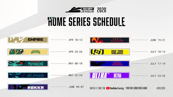 #CDL2020 returns Friday in a fully online production &amp; competition format.

"We’re thankful that Call of Duty League can forge ahead and deliver live competition to fans when it’s probably needed most.” -Commissioner Johanna Faries