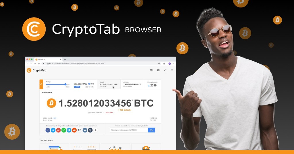 IO1818's tweet image. CryptoTab Browser is the easiest way to start mining and make your path to the world of cryptocurrency. Try it and you’ll see the result!  Click bit.ly/34hGBBf

#bitcoin #bitcoincash #bitcoinnews #income #passiveincome #makemoneyonline