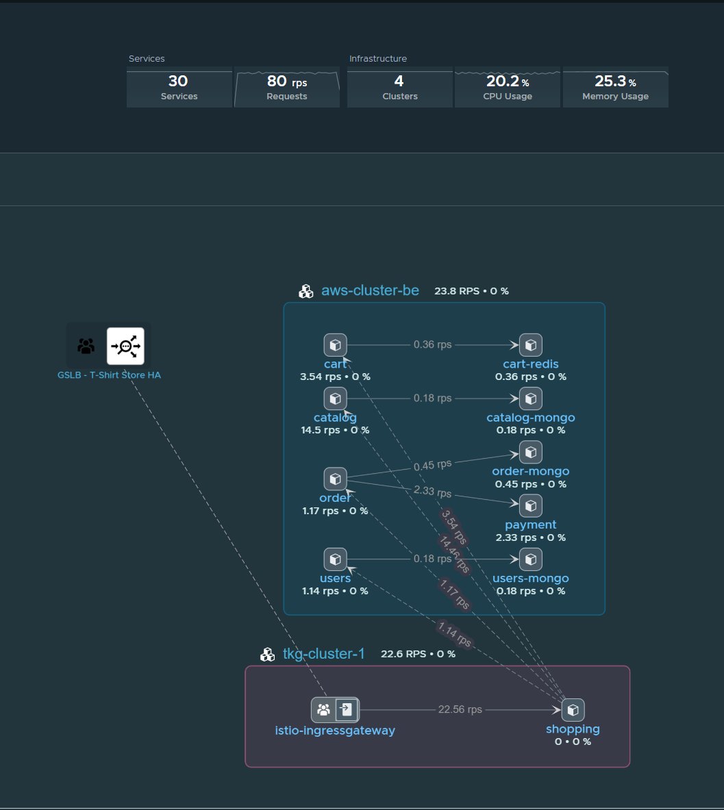 How cool is this picture?
This is #VMware #Tanzu #ServiceMesh Global NS - Frontend svc resides on-prem, Backend in the cloud to restrict access to the app through corp secure network while still allowing cloud services access. e2e mTLS &amp; Service discovery.
Blog to follow!