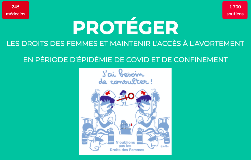 Mobilisons-nous pour prolonger de 15 jours le délai légal pour avorter. Quotidiennement <a href="/GhadaHatem13/">Ghada Hatem</a> et @lamaisondfemmes se mobilisent. 
Pour en savoir plus aufeminin.com/news-societe/i…
Et soutenir la tribune ✊: ivg-covid.fr