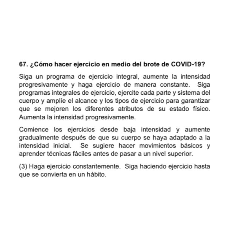 tendenciaspg's tweet photo. En Tendencias, seguimos compartiendo algunos de los contenidos del libro: “El Manual de Prevención del Coronavirus: 101 Tips Científicos que Podrían Salvar tu Vida.”-Editor Jefe: Wang Zhou, de recomendable lectura.

@pablogaleano @ecomedios1220 https://t.co/5REhijgNn9