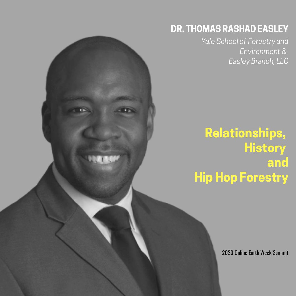 GreenTeamAcade1's tweet photo. Meet our #earthweeksummit speakers! We’ll hear from Joan Gregerson, Zuza Bohley about @joinUN75, and Dr. Thomas Rashad Easley (@rashadeas) at our summit kickoff on Friday, April 10! What topic are you most excited to hear about? https://t.co/JQI7P4WS4N