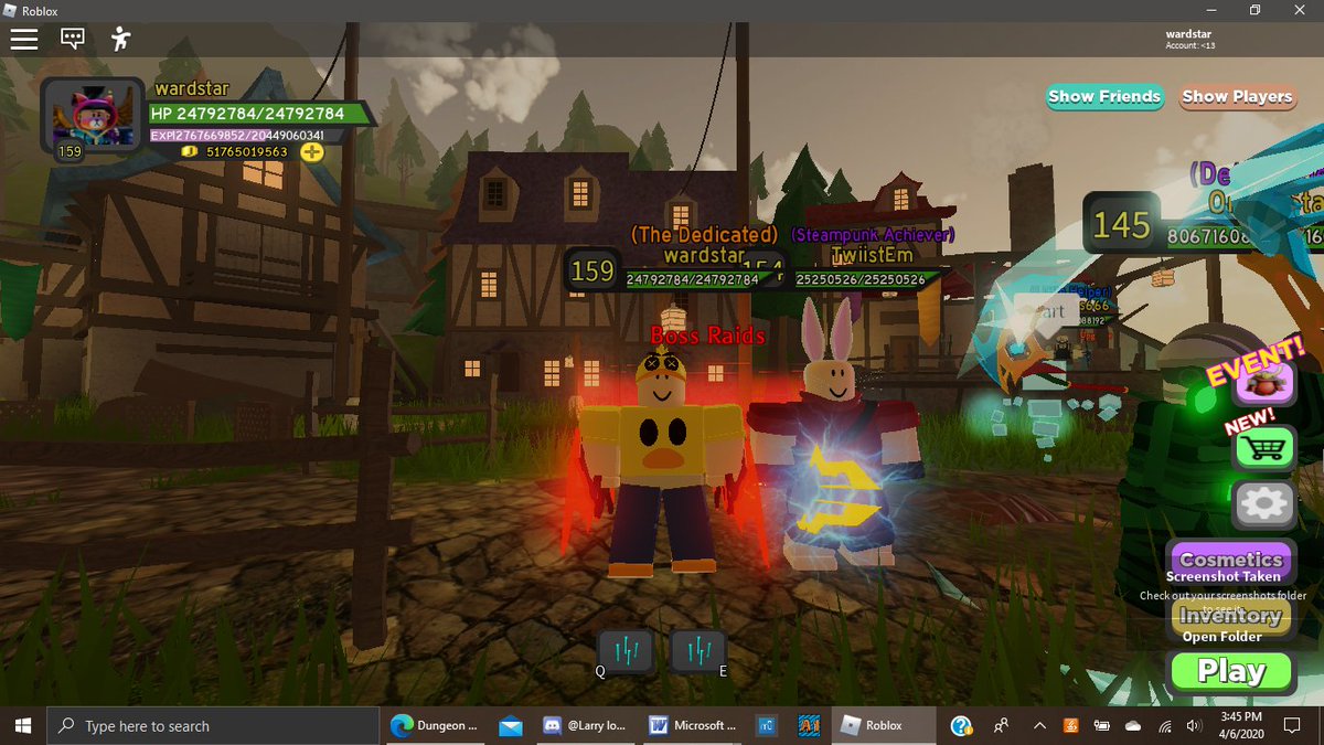 Roblox Dungeon Quest Official Discord