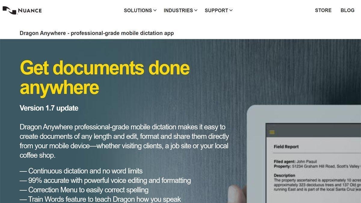 DragonTweets's tweet photo. ‘Dragon Anywhere boasts high-accuracy and is one of the best speech-to-text apps for Android and iOS devices.'

Find out what the team at @TechRadar thinks about #DragonProfessionalAnywhere here: https://t.co/Iu5N6C7ANp https://t.co/t9P2fWgbeT