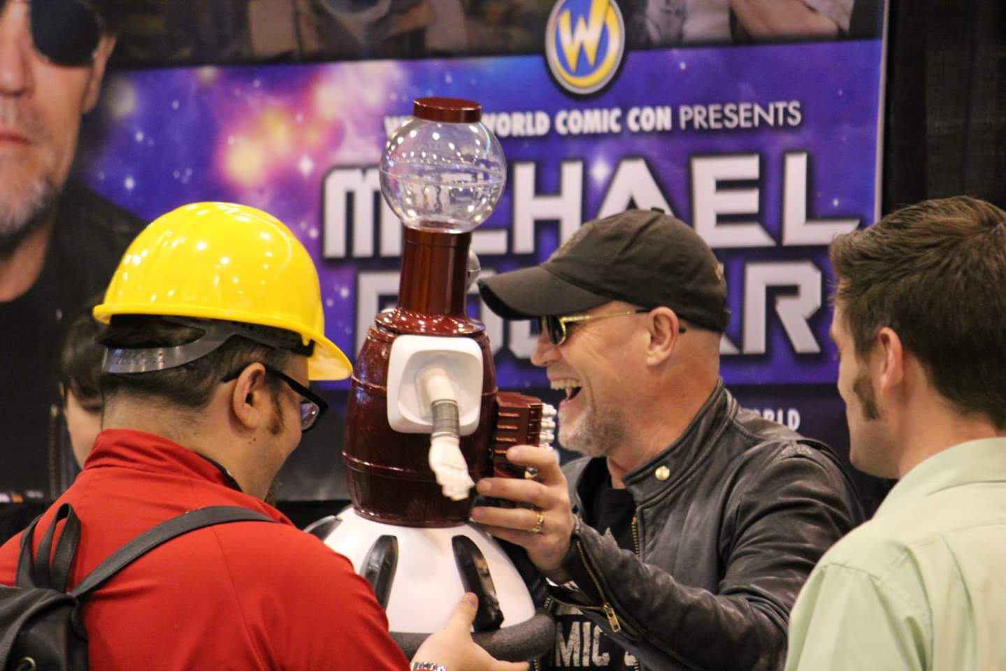 Happy birthday, Michael Rooker. I\ll never forget being there when he learned who Tom Servo is!  